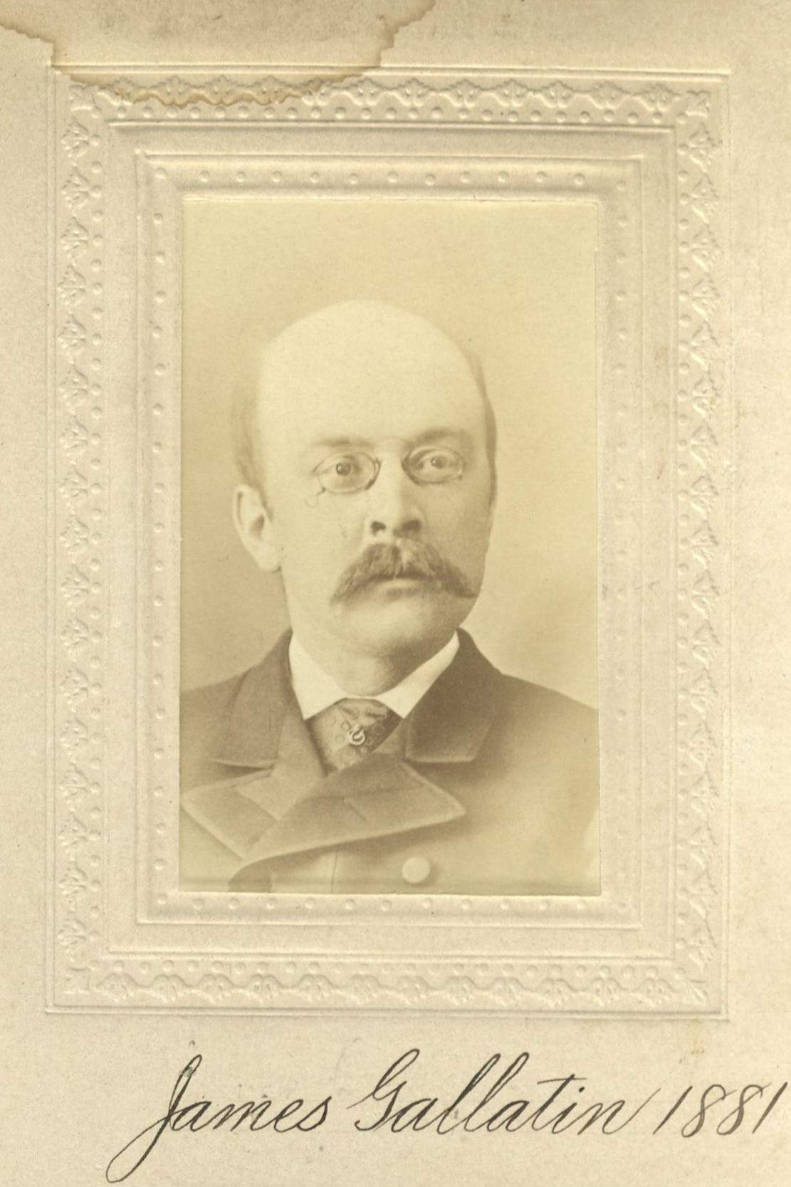Member portrait of James Gallatin